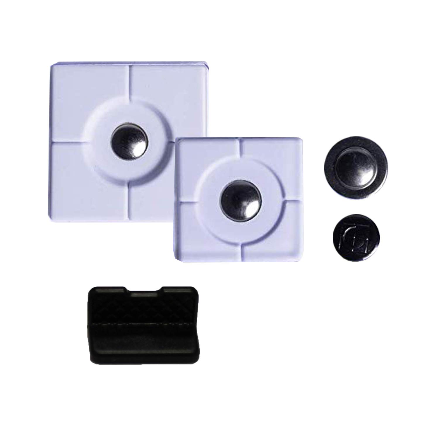 Tetrax Accessory Kit White (T10900W) Replacement Adhesive Clips For Fix, Geo, Smart, Xway