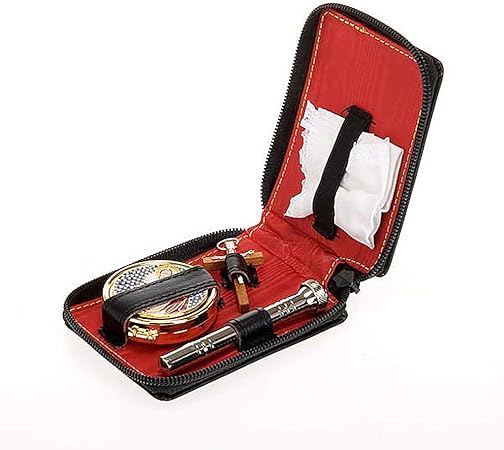 Holyart Estuche de Piel con portavi?Tico s?mbolo del Buen Pastor ...