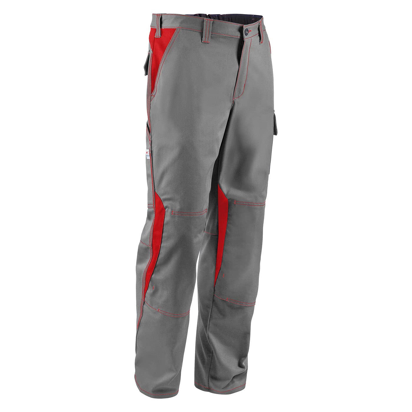 Kubler 23463411-9555-64 Size 64 "Image Dress" Trousers - Grey/Red