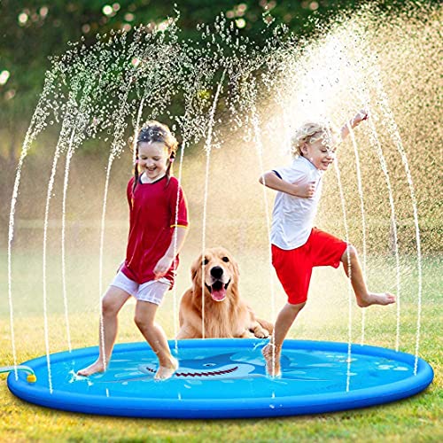 Sprinkler Splash Play Mat for Kids Toddlers, 68\