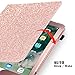 iPad 9.7 2018 / 2017 Case, iPad Air 2 Case, iPad Air Case, UrbanDrama Sparkly Glitter PU Leather Folio Stand Smart Cover Protective Case for New iPad 9.7 Inch 2017 / iPad Air 1 / 2, Rose Gold