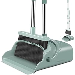 kelamayi Upgrade Broom and Dustpan Set, Large Size
