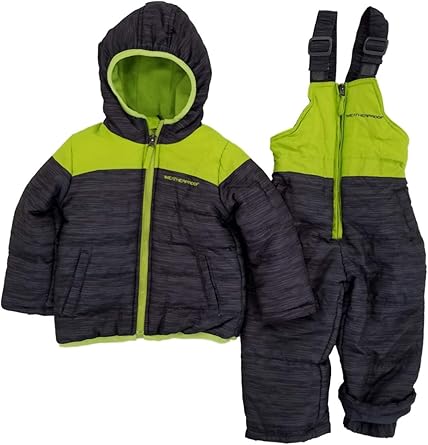 infant 2 piece snowsuit
