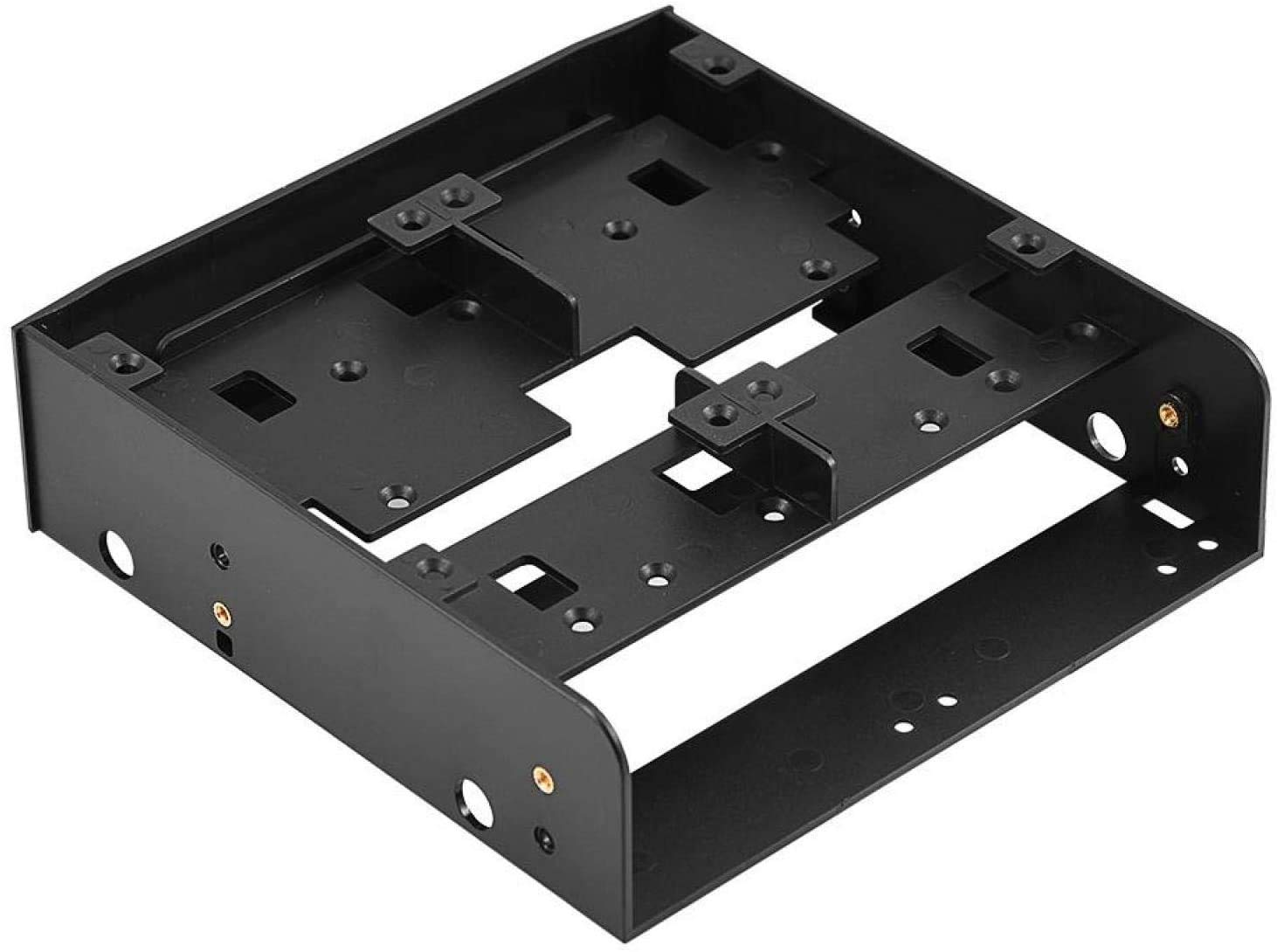 3.5 to 5.25 inch Hard Drive Bracket Included Mounting Screws Computer Mounting Plastic Multifunctional