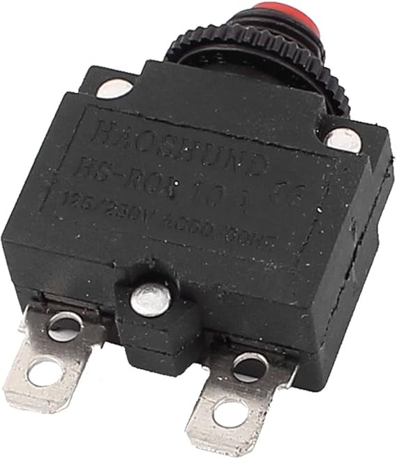 uxcell Air Compressor Overload Protector Circuit Breaker AC 125V/250V