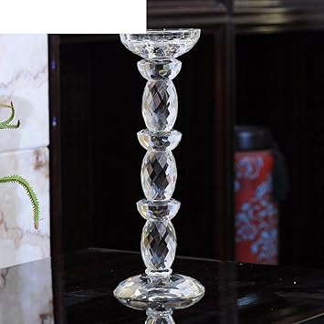 Jiaqi Kristall Kerzenhalter Europaischer Stil Kerzen Essen