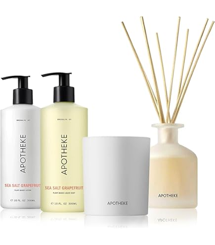 Amazon.com: Apotheke Sea Salt Grapefruit Bundle with Scented