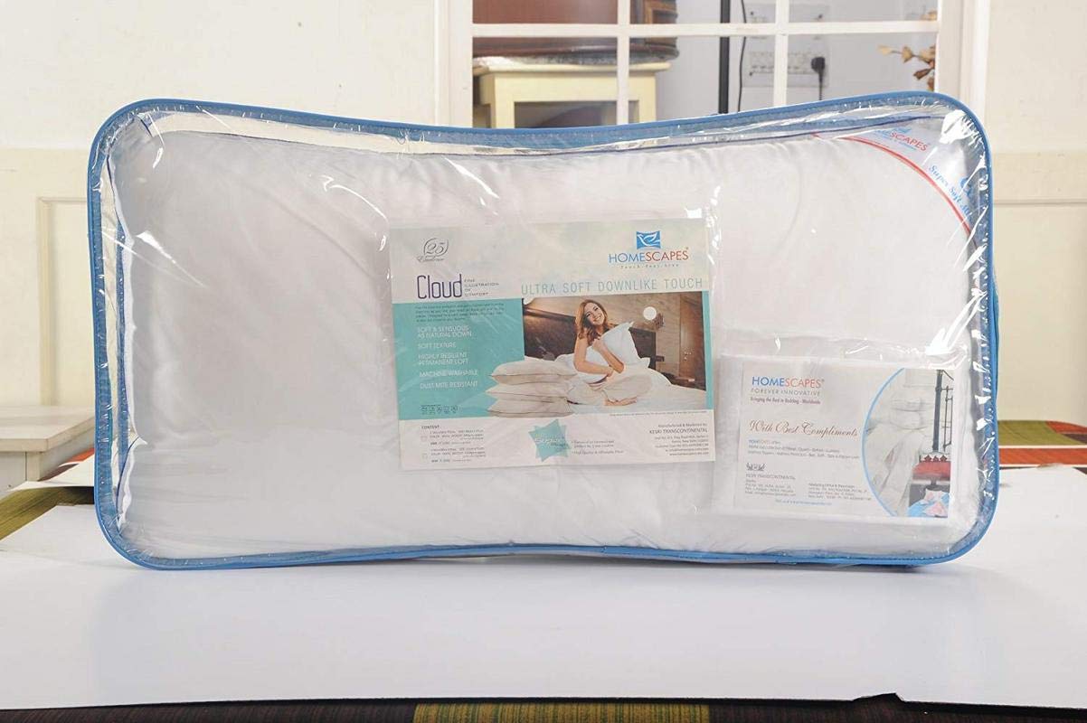Homescapes Cloud Super Micro Fibre Pillow Super King Super Micro