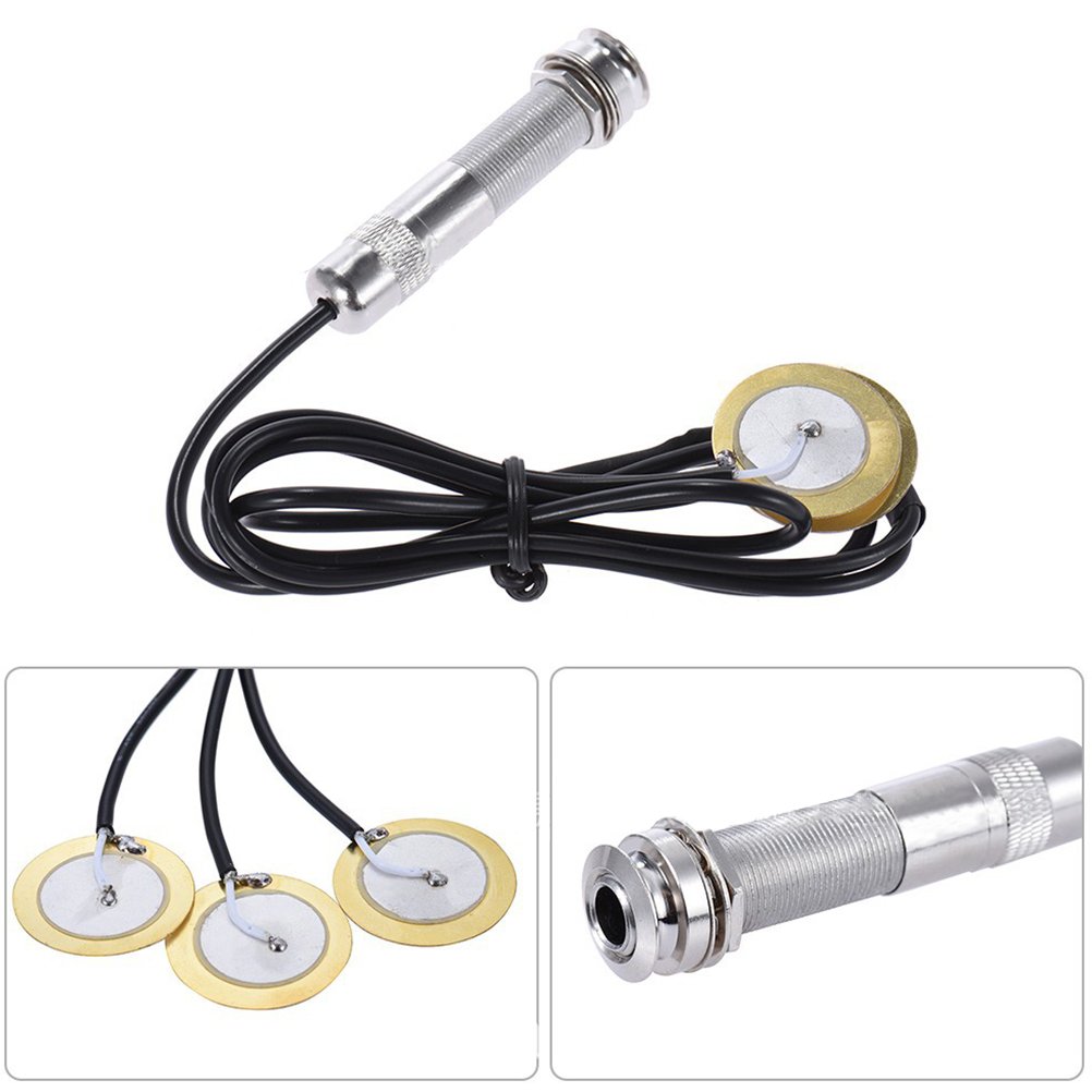 Micro Piézo Pour Guitare Acoustique/ukulélé - Tige Piezo Rod à Installer Sous Le Chevalet - Pour Amplification Naturelle De L'instrument - 11