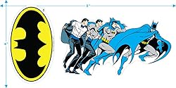 Popfunk Batman Tuxedo Shirt T-Shirt & Stickers