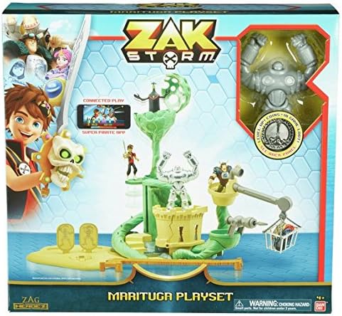 NEW Zak Storm DX Marituga and Coin Playset