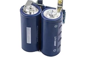High Efficiency 2.7V 3000F SuperFarad Capacitors for Automotive Hobbyists Boosting Throttle Sensitivity and Sound Throttle Re
