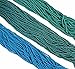Green Sea Opaque Mix Czech 11/0 Glass Seed Beads 3 Full Hanks Preciosa