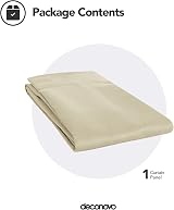 Deconovo Room Darkening Curtain Eyelet Thermal 140x260 Beige view 7