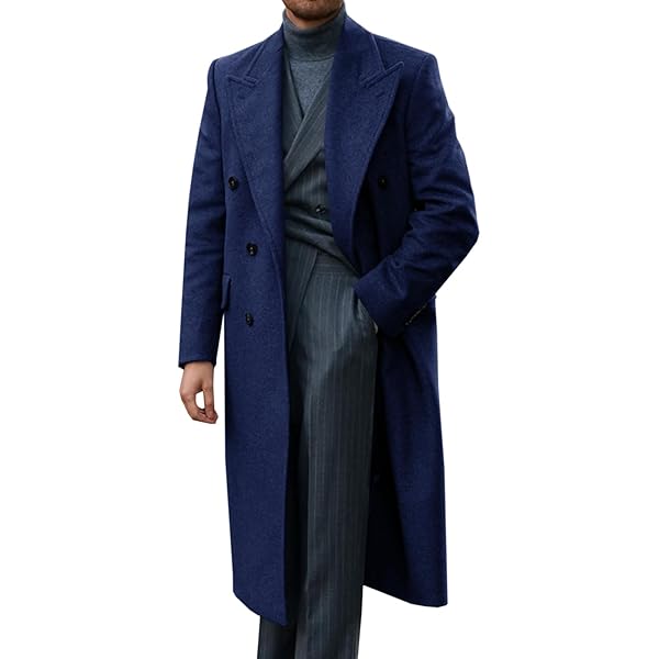 Xingfenly Trench Coats Autumn Men Long Jacket Streetwear Casual