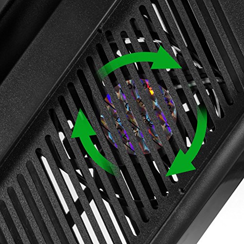 Younik-VG-09-PS4-Pro-Vertical-Stand-Cooling-Fan-with-Dualshock-Controller-Charging-Station-3-Port-USB-Hub-for-PlayStation-4-Pro