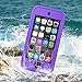 Comsoon iPod 5 iPod 6 Waterproof Case,[Dustproof Sweatproof][IP68 Certified]iPod Touch Defender Case Built-in Touch Screen & Kickstand for Both Apple iPod Touch 5th & 6th Generation