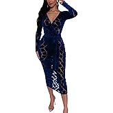 Bodycon Off Shoulder Midi Dresses for Women Casual Ruched Short Sleeve Split Club Party Mini Dress