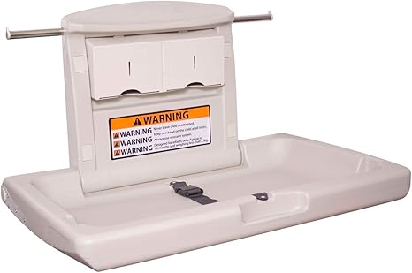 horizontal baby changing unit