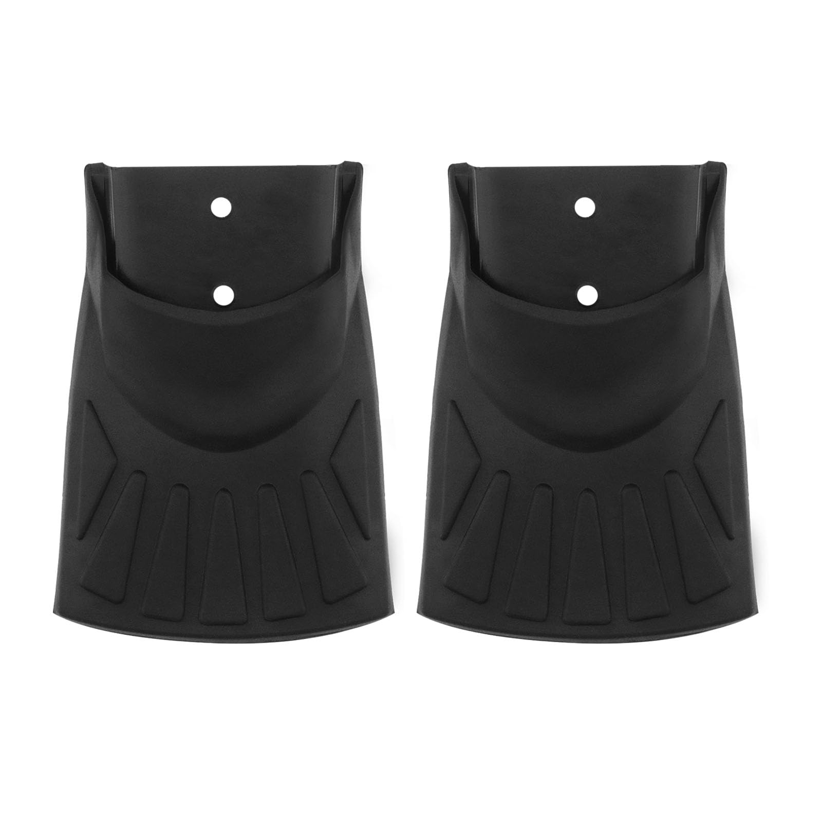 VGOL 2PCS 9.5x6.5cm Bicycle Fender Protection Fish Tail Cover Rubber MTB Road Bike Fender Tail Protective Cover For MTB Road Bike Part Accessories Against Splashing Water Dirt