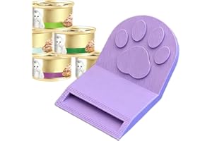 Cat Food Can Opener,Cute Paw Shape Non-Slip Gadget - Cat Wet Food Spoon,for Pet Kitten Home Indoor Outdoor Kitchen Daily