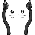 Detroit Axle - Front Outer Tie Rod Ends for Toyota Camry Avalon Solara Lexus ES330 ES350 Driver and Passenger Side Outer Tie Rod Ends Replacement