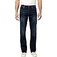 Buffalo David Bitton Men's Relaxed Straight Leg Driven Jean with Stretch Fabric