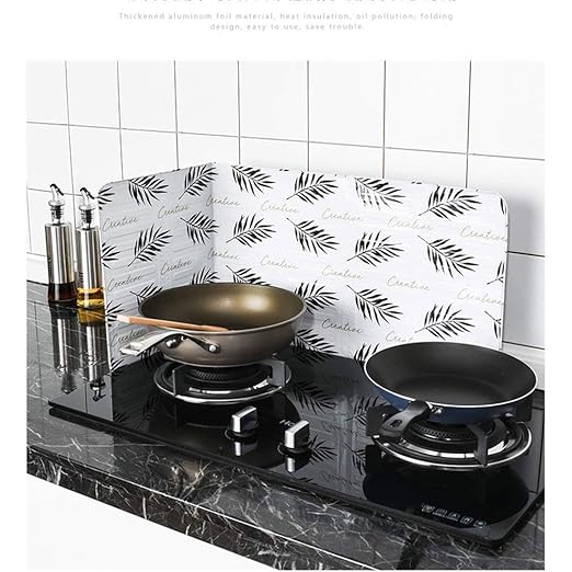 Salpicadura de Aceite de Estufa de Gas Guard Lámina de Aluminio para