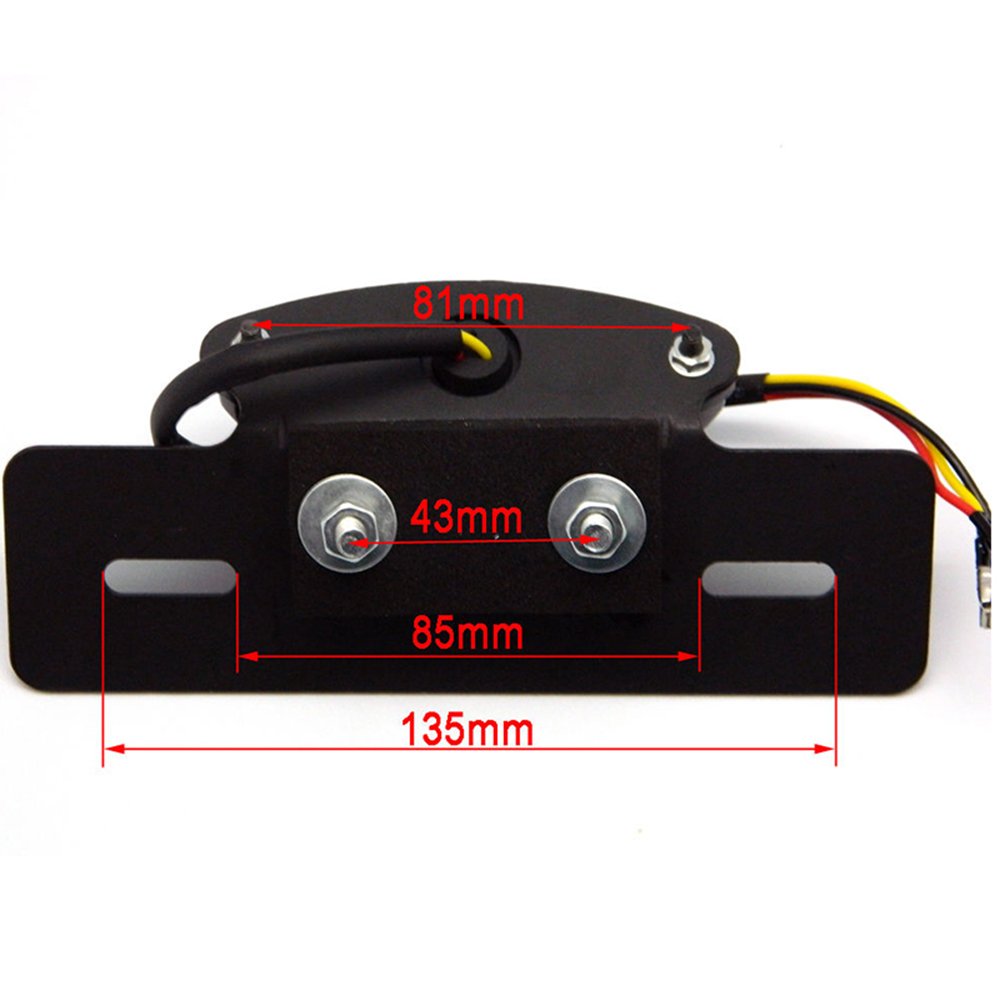 Pro Braking PBF4475ORABLA Front Braided Brake Line Orange Hose