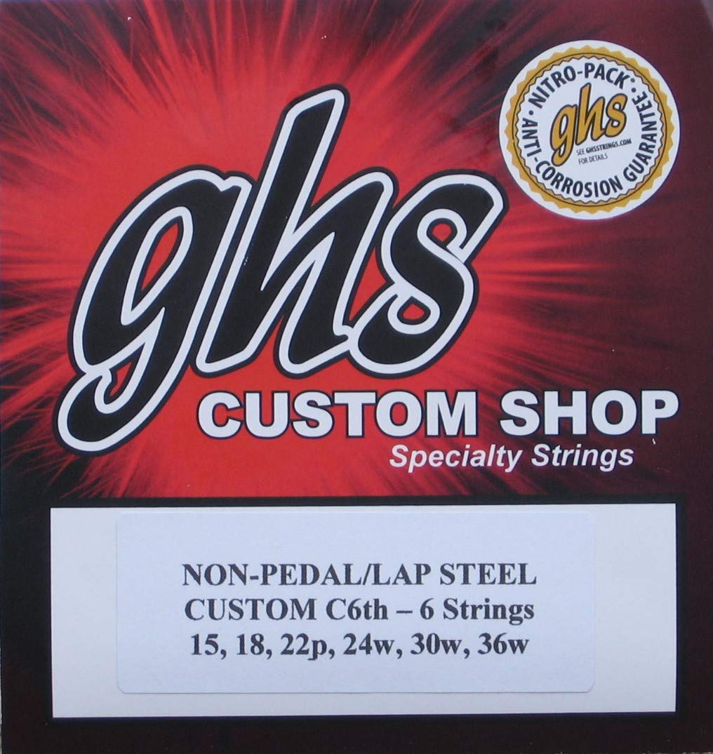 Buy GHS Custom C6th 6 Lap Steel Guitar Strings Gauges 15 36W 2
