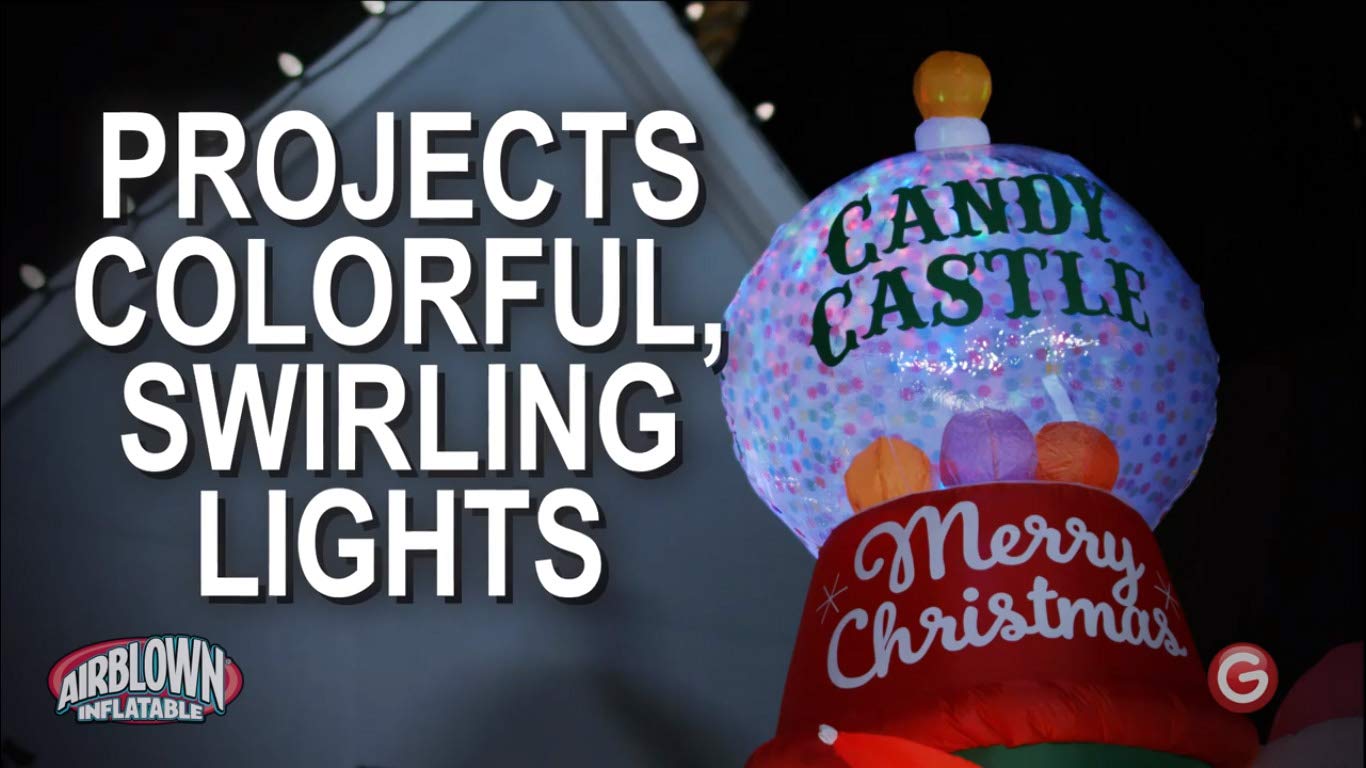 Holiday Living 10.5-ft x 10.27-ft Lighted Castle Christmas Inflatable