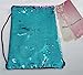 Winmany Mermaid Sequin Drawstring Backpack Glittering Reversible Dance Bag Sports Backpack Bag Outdoor Shoulder Bag