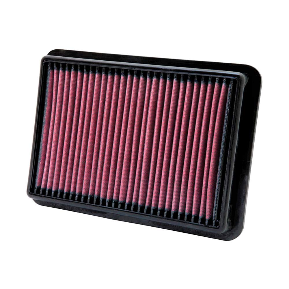 K&N Engine Air Filter: High Performance, Premium, Washable, Panel Filter: 2010-2019 (Mito, 500, 500L, Panda III, Punto, Punto Evo, Ypsilon), 33-2981