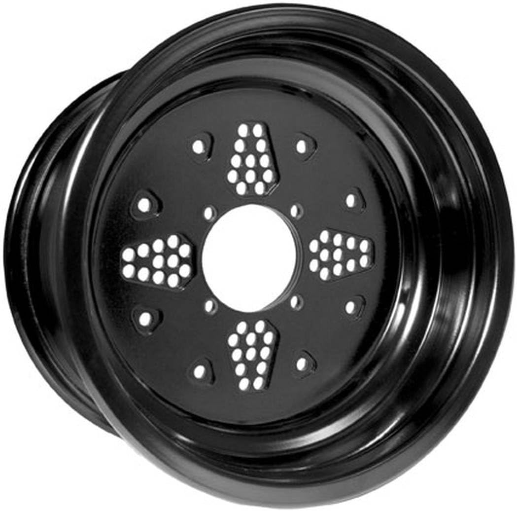 Douglas Wheel Rok N Lock Beadlock Utility Wheel 12x8 3+5 Offset 4/110 Black Black RL12083510BLK