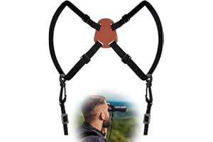 Buhobha Binocular Harness Strap,Suitable for People of All Body Types, Universal Fitting Strap,Designed to Connect Different Types of Telescopes,Cameras, Rangefinders