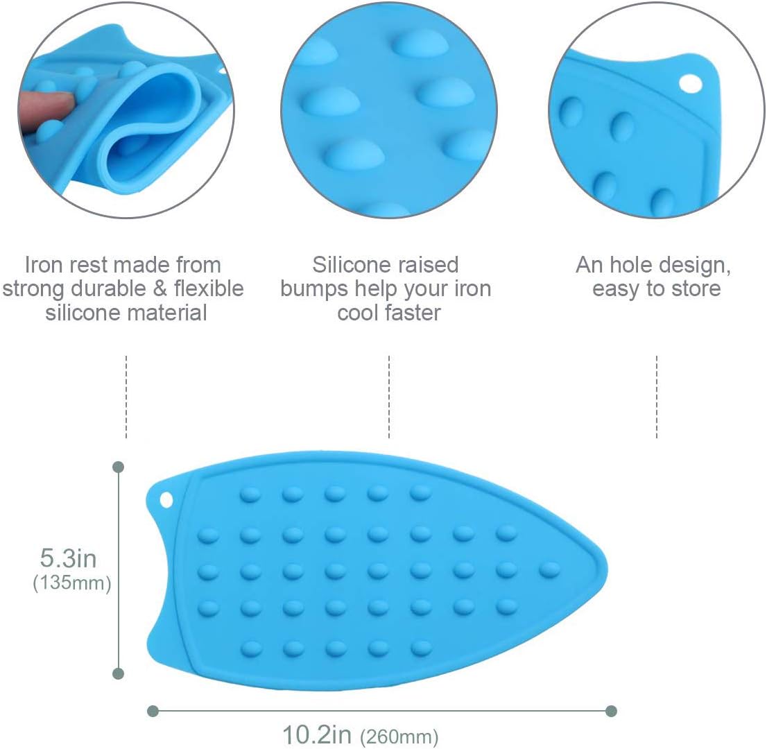 Ironing Blanket Ironing Mat Upgraded Thick Iron Mat Heat Resistant Blanket Ironing Pad Double-Side Using Ironing Cloth Mesh for Washer Dryer Table Top Ironing Board Portable Travel Ironing Pad for Bus: Home & Kitchen