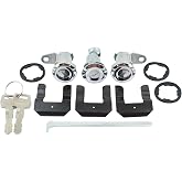 Door and Trunk Lock Cylinders Kit for Ford Mustang Country Squire | for Galaxie Torino Thunderbird Ranchero Maverick for Lincoln Continental Mark for Mercury