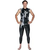 Zoot Men’s Maui Sleeveless Wetsuit, Buoyant, Comfortable Triathlon Wetsuit with Hydrodynamic Finish & Shoulder Mobility