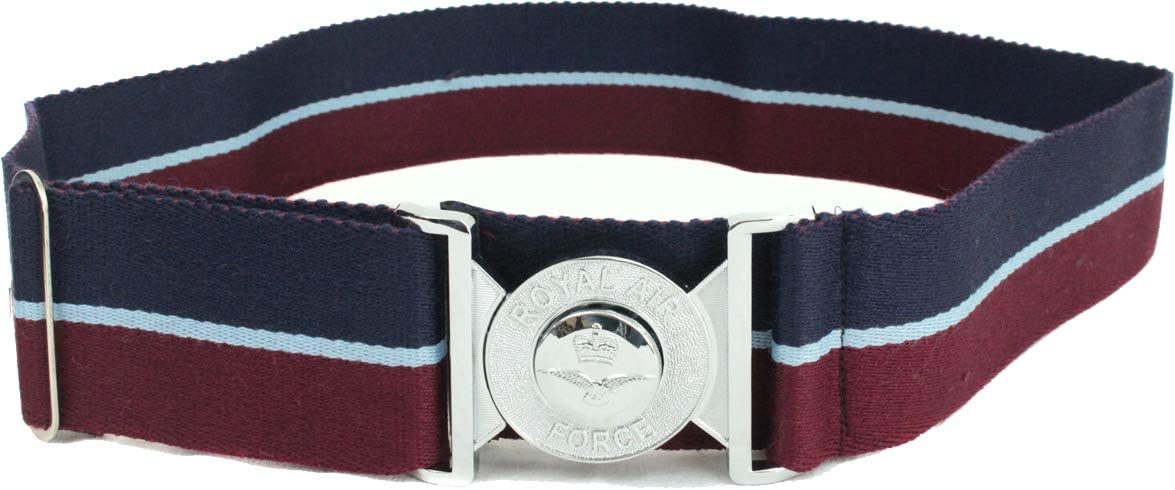 British RAF Royal Air Force Dress Uniform Cadet Stable Belt - Reproduction
