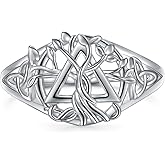 Ladytree Sobriety Ring Tree of Life for Women Gifts Alcoholics Anonymous AA 925 Sterling Silver Alcoholics Family Recovery Symbol Sober Jewelry Gift
