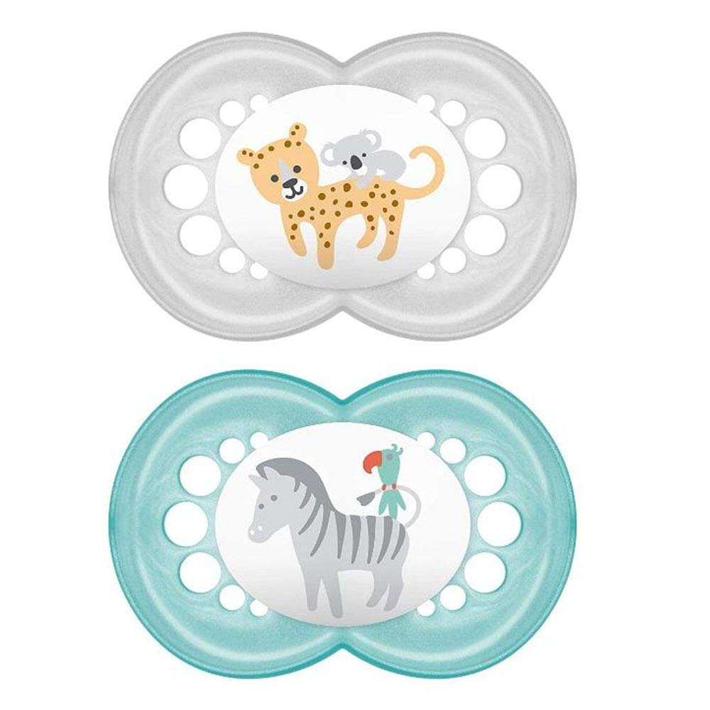 MAM Original Baby Pacifier, Nipple Shape Helps Promote Healthy Oral Development, Sterilizer Case
