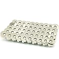 50 Sets 18mm Magnetic Purse Snap Clasps Button/Great for Closure Purse Handbag Clothes Sewing Craft Silver