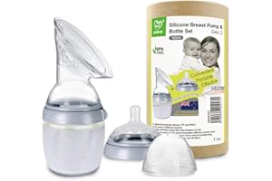 haakaa Manual Breast Pump Breast Milk Collector Gen 3 Multi-Functional Feeding Set 5.4oz/160ml