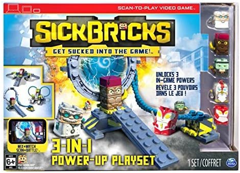 [Chic Brick] Sick Bricks 3 in 1 Power Up Playset 20067148 [parallel import goods]