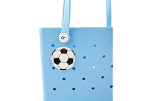 VAGOCOM Acrylic Decoration Accessory for Bogg Bag and Simply Southern Tote,Insert Bag Charm for Beach Handbag Tote Bag