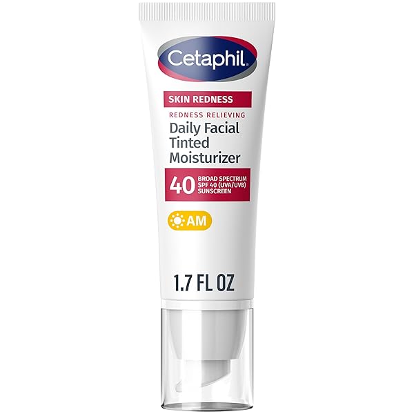 CETAPHIL REDNESS RELIEVING DAILY FACIAL MOISTURIZER SPF 40,...