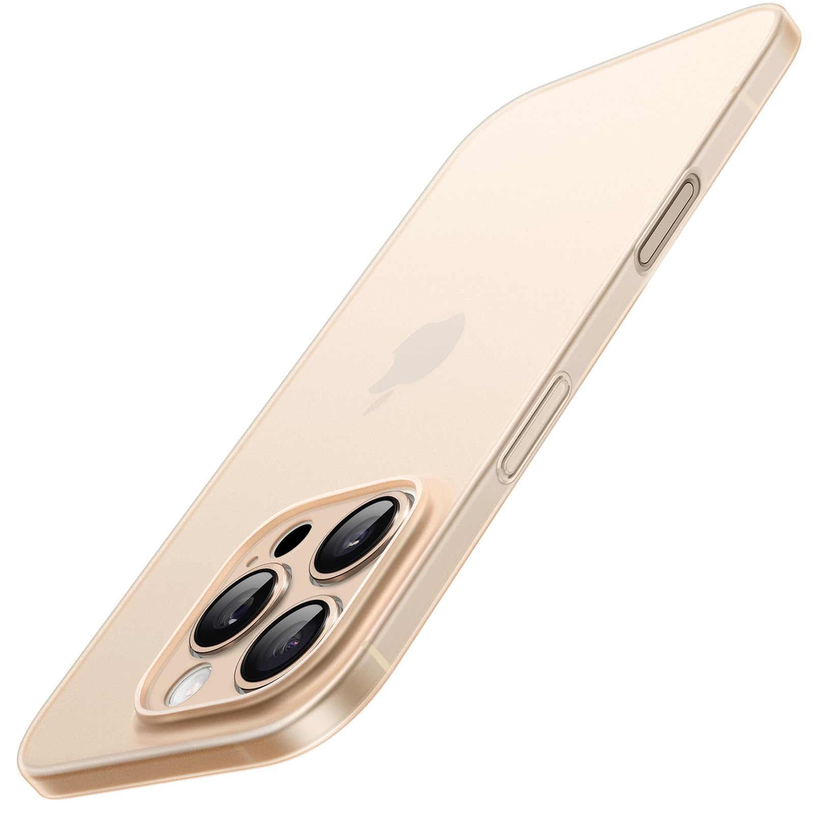 Photo 1 of JETech Ultra Slim Case for iPhone 16 Pro Max 6.9 Inch, Camera Lens Full Protection, Lightweight Matte Finish PP Hard Minimalist Cover (Desert Titanium)