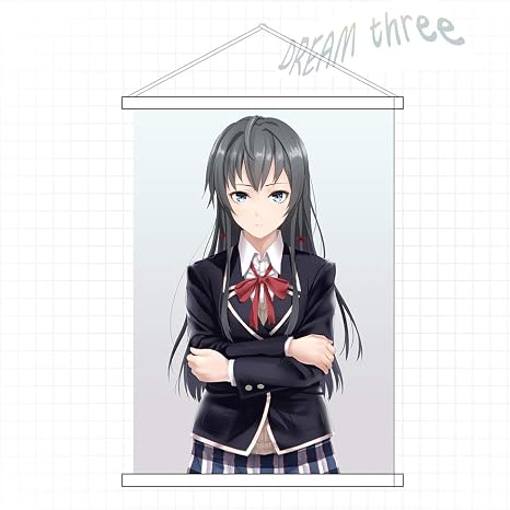 Amazon Co Jp Dream Three タペストリー やはり俺の青春ラブコメはまちがっている 雪ノ下雪乃 ゆきのした ゆきの Yukinoshita Yukino 掛ける絵 同人 巻物 部屋飾り壁 可愛い アニメ好き 90cmx60cm ホビー 通販