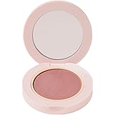 Wander Beauty Hydrating Powder Blush - Lightweight, Rose Blush Makeup with a Blurring, Satin Finish - Buildable Formula with Hyaluronic Acid, Squalane & Aloe Leaf Extract - Are We Bare Yet - 0.18 oz