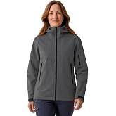 PRO Women's Jacket - Lightweight 3-Layer Waterproof Mountain Shell | Breathable Windproof Hardshell with Pit Zips, Adjustable Hood, Sealed Seams &amp; Stretch Fit for Hiking, Backpacking &amp; Travel